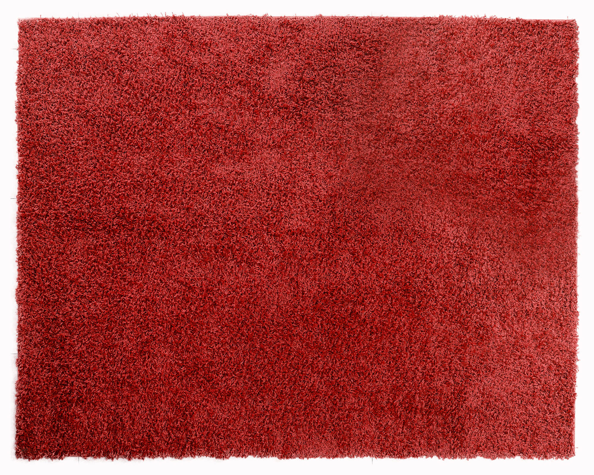 Doral Alfombra shaggy Classic lisa 150x200 cm rojo