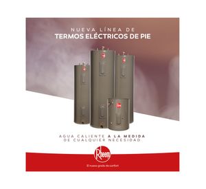 Termo eléctrico 57 litros gris Rheem