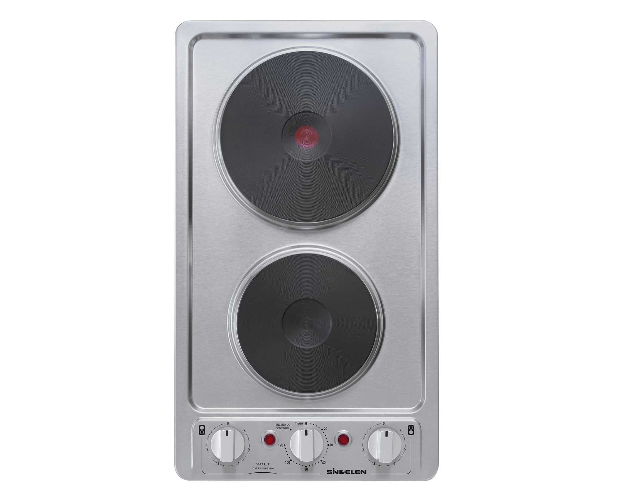Sindelen Ecimera 2 quemadores CEE-4251IN inox Sindelen