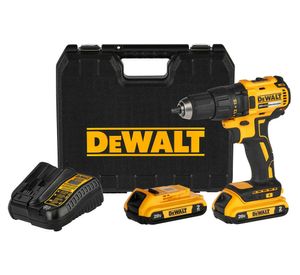 Taladro atornillador 13 mm DCD7771D2-B2 + baterías 2.0 Ah DEWALT