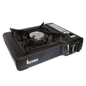 Cocinilla portátil + 4 gases Atom Magma