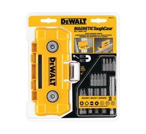 Juego de puntas 15 piezas Impacto DWMTC15 amarillo