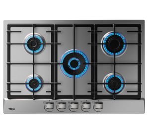 Encimera gas 5 quemadores Gsc 75330 SBA IX gris