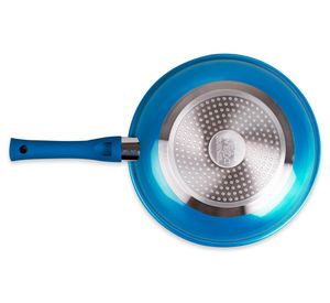 Sartén 22 Cm Montecarlo Titanio Azul Doral