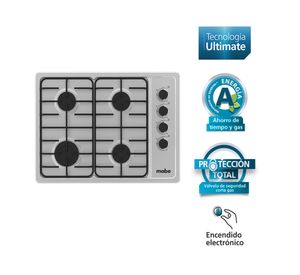 Encimera a gas 4 quemadores CMG6044SD-1CL Mabe
