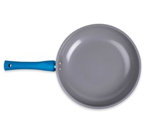 Sartén 24 Cm Montecarlo Titanio Azul Doral