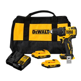 Taladro atornillador 13 mm 20V Atomic + 2 baterías DCD708D2-B2 Dewalt