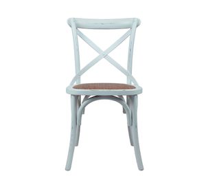 Silla Rustic 2.0 blanco Antique 88x49x54 cm