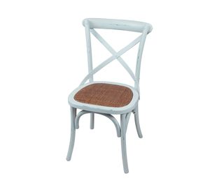 Silla Rustic 2.0 blanco Antique 88x49x54 cm