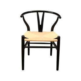 Silla Leia natural/negro