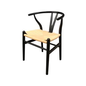 Silla Leia natural/negro