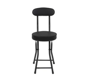 Silla plegable Teo negro