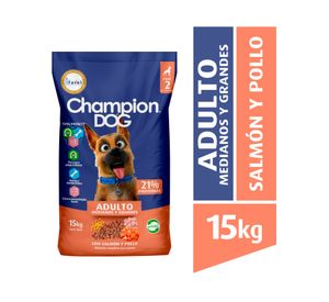 Alimento perro sabor Salmón y pollo 15 kg