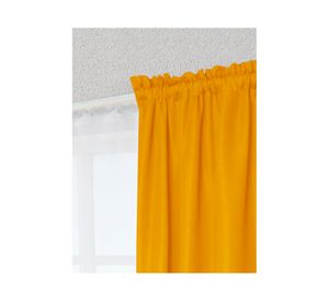 Set de Cortina Tabata 140x220 cm Mostaza Doral