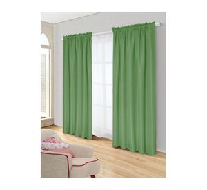 Set de Cortina Tabata 140x220 cm Verde Doral