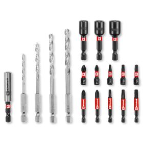 Set 18 brocas metal y puntas combinada