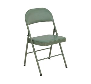 Silla plegable verde