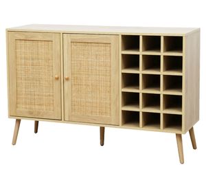 Bar 2 puertas rattan