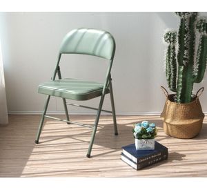 Silla plegable verde