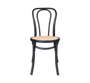 Silla Cora negro/natural