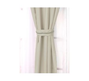 Set de Cortina Agatha 140x220 cm Crudo Doral