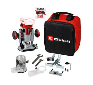 Fresadora inalámbrica TP-RO 18 Set Li BL - Solo 18V