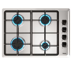 Encimera gas natural HLX540 KBN0C IX 4 quemadores