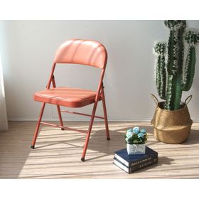 Silla plegable terracota