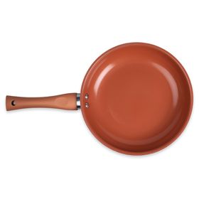 Sarten 28 cm Montecarlo Titanio naranjo