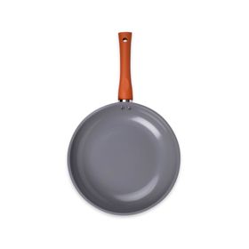 Sarten 28 cm Montecarlo Titanio naranjo
