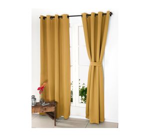 Cortina Black Out 140x220 cm Victoria mostaza