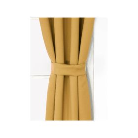 Cortina Black Out 140x220 cm Victoria mostaza