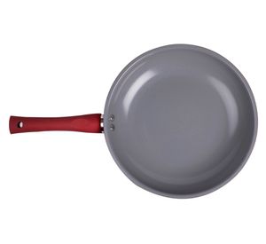 Sarten 28 cm Montecarlo Titanio rojo