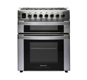 Cocina híbrida doble horno 5 quemadores CH-770DHIN
