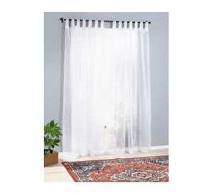 Cortina Velo 145x220 cm Liso presilla blanco