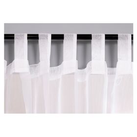 Cortina Velo 145x220 cm Liso presilla blanco