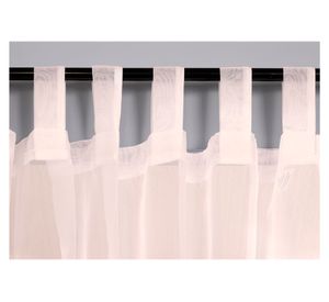 Cortina Velo 145x220cm Liso Presilla crudo
