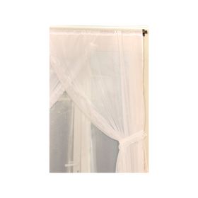 Cortina Velo 200x220 cm Romántico crudo