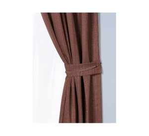 Set de Cortina Emilia 140x220 cm Café Doral