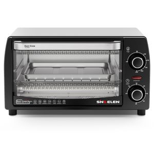 Horno eléctrico HE-105NG negro 10 lt