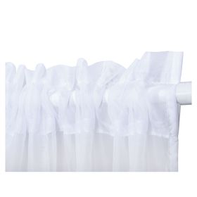 Cortinas velo tubo 145x220 cm blanco