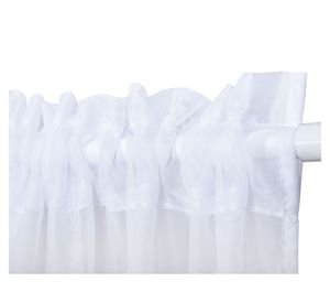 Cortinas velo tubo 145x220 cm blanco