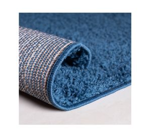 Alfombra 60x200 cm Shaggy azul