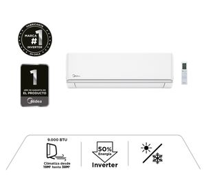 Aire acondicionado split inverter XTRA09K 9000 BTU frío/calor