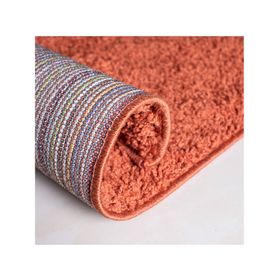 Alfombra 170x230 cm Shaggy naranjo