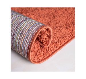 Alfombra 170x230 cm Shaggy naranjo