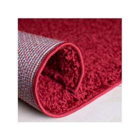 Alfombra 170x230 cm Shaggy rojo