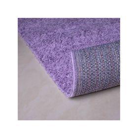 Alfombra 170x230 cm Shaggy morado