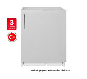 Freezer vertical integrable RSF 41160 BU blanco 91 lt