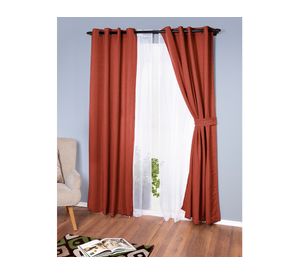 Set de Cortina 140x220 cm Terracot Doral